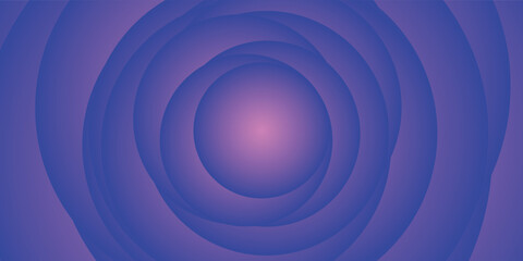 Gradient background. Abstract circle papercut smooth color modern vector