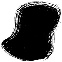 hand drawn brush strokes in grunge style for creative designs