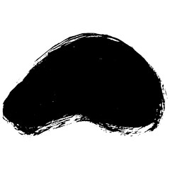 hand-drawn brush strokes in grunge style