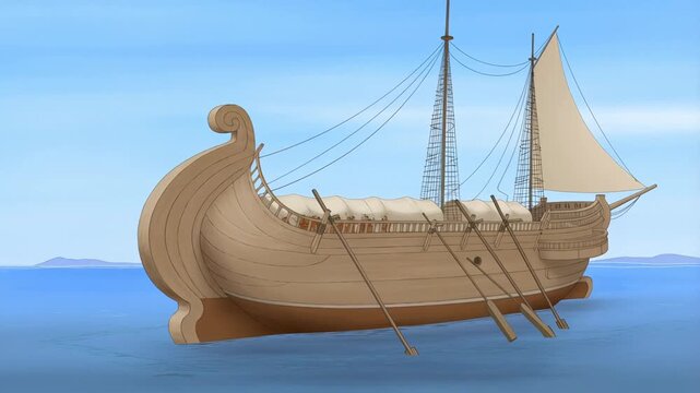 Ancient Greek Cargo Ship (Hellenistic, 4th&ndash;2nd century BCE)