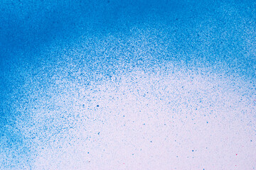 青色のスプレー塗料で塗った背景	