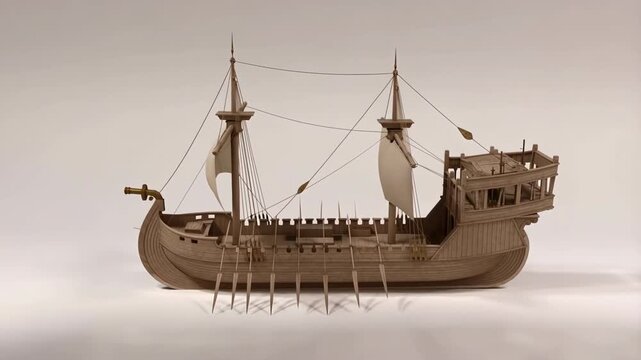 Ancient Roman Liburnian Ship (Rome, 1st&ndash;3rd century CE)