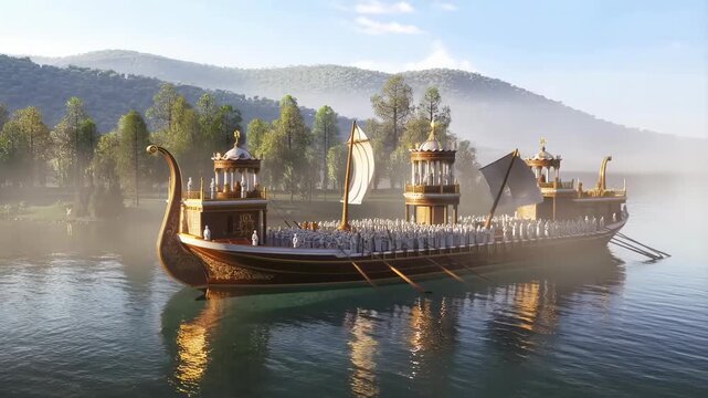 Ancient Caligula&rsquo;s Nemi Ships (Rome, 1st century CE)