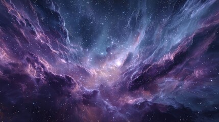 Universe reflection nebula in space visual art cosmic astronomical viewpoint celestial