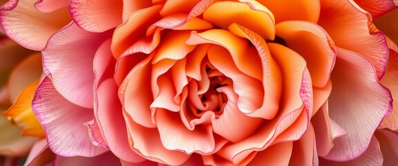 Intricate swirling petals in vibrant hues, forming a dreamy, ethereal floral backdrop, ethereal, design