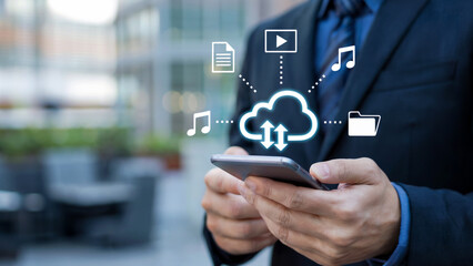 Seamless cloud connectivity on your mobile device for efficient file sharing and storage with secure data management anywhere, anytime