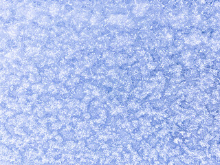 Obraz premium Frost texture on glass, Christmas night, winter atmosphere, delicate design, copy space