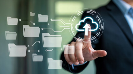 Secure cloud technology at your fingertips for seamless business data management and file sharing with modern digital solutions for innovative workflow