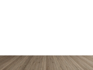 Dark Gray Natural Wood Floor with Transparent Background – Professional PNG Base for Modern Interior Mockups and Design Projects