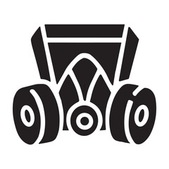 Heavy Duty Blender icon or logo isolated sign symbol vector illustration - high quality black style vector icons