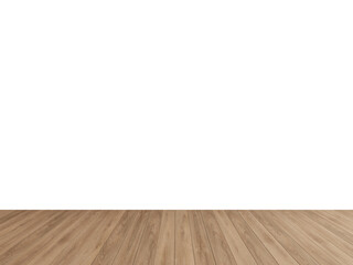 Medium Brown Wood Floor with Transparent Background – Versatile PNG for Interior Mockups, Architectural Visualization, and Product Displays