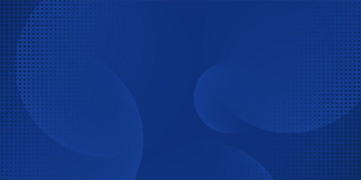 Dark modern blue abstract presentation background with halftone. Vector illustration design for presentation, banner, cover, web, flyer, card, poster, wallpaper, texture, slide, magazine, and powerpoi