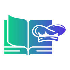 cookbook Gradient icon
