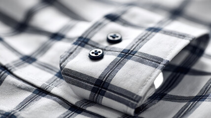 close of metal shirt buttons isolated on white background