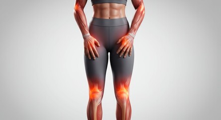 x-default Muscle Pain in Woman's Body