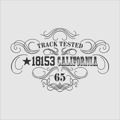 calligraphic design elements and page decoration