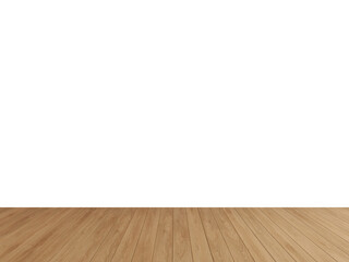 Medium Light Wood Floor with Transparent Wall – High-Resolution PNG Interior Background for Mockups and Architectural Designs