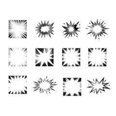 Comic Halftone Effect Illustration