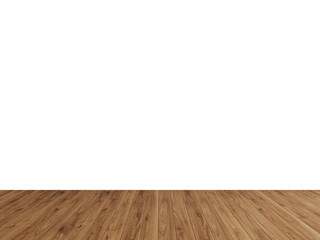 Minimalist Wood Floor Interior Background PNG – Clean Empty Scene with Removed Wall, Natural Oak Texture for Architecture & Design Mockups
