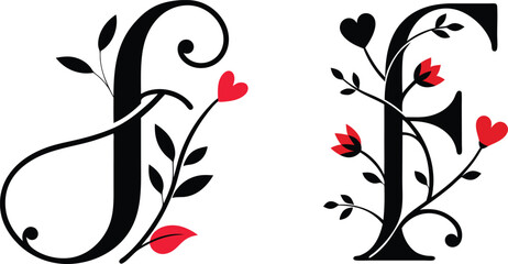f letter design