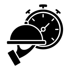 fast food Solid icon