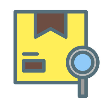 quality control product. This is a vector single icon with a filled outline style. Suitable for any purpose, such as website design, mobile app design, logo design, pattern design, etc.	