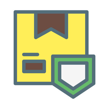 protection product. This is a vector single icon with a filled outline style. Suitable for any purpose, such as website design, mobile app design, logo design, pattern design, etc.	