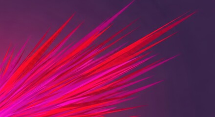 Vibrant red light trails against a dark backdrop create a sense of motion and energy, ideal for conveying speed, technology, or futuristic themes in visual design and creative projects