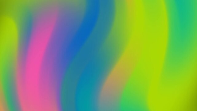 Blurred background with green, blue, and pink hues. Suitable for social media posts, website banners, and presentation slides. Vibrant and eyecatching.