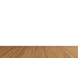 Dark Natural Wood Floor and Black Wall in Transparent PNG – Realistic Interior Background for Mockups and Architectural Design