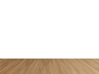 Realistic PNG Room Background with Medium Brown Wood Floor and Black Wall – Ideal for Designers and Product Presentations