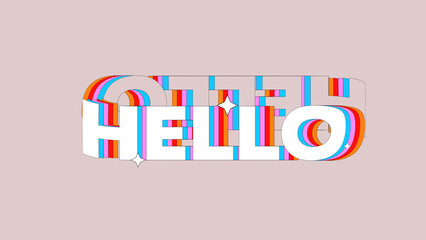 Typography Kinetic Color 2