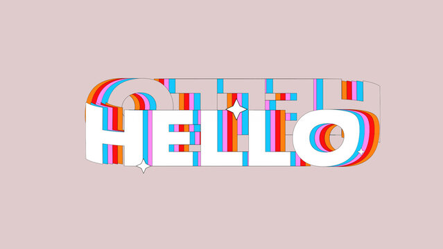 Typography Kinetic Color 2
