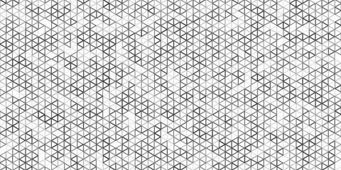 Vector seamless geometric low poly triangular pattern. Isometric grid texture.