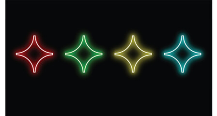 Neon Light Ster icon © Hesham