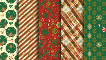 set of seamless patterns