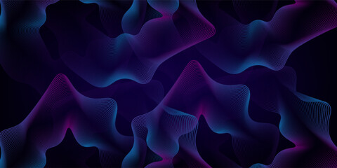 A circular design of sound waves radiates in vibrant neon colors, creating a mesmerizing visual effect against a dark backdrop.