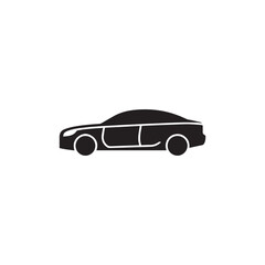 Car Silhouette Vector Icons – Sedan, SUV, and Classic Car Outline for Design, Website, and Print
