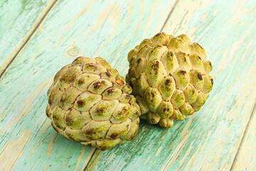 Ripe sweet juicy anona fruit