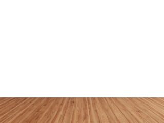 Soft Medium Wood Floor with Isolated Wall – Clean Neutral Interior PNG for Furniture Mockups, Product Display, and Room Layout Design