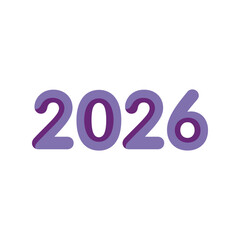 2026 Text Design - Diverse Styles Vibrant Glitch Retro Modern Typography Graphics