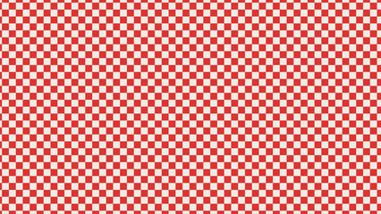 レトロヴィンテージカラーの赤いチェッカー柄、アスペクト比16:09