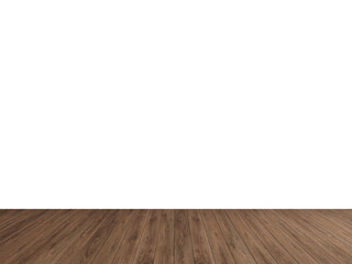Smooth Light-Wooden Flooring with Isolated Wall – Transparent PNG Interior for Digital Room Mockups and Design Layouts