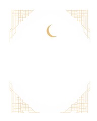 Elegant Islamic Ramadan Greeting Card Background Design