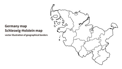 Schleswig-Holstein Map – Detailed State Map of Northern Germany