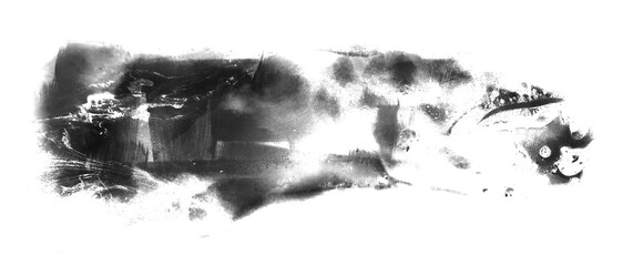 抽象的　水墨画　背景素材