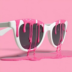 Dripping sunglasses