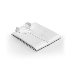 White T-Shirt with Chest Print Area