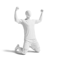 Soccer Football Sports Team Uniform Professional Display