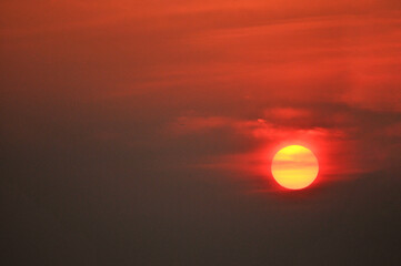sun in the sky

